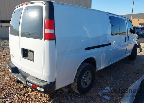 2013 Chevrolet Express 2500 Work Van из США, поврежденный, VIN 1GCWGGCG9D1164113